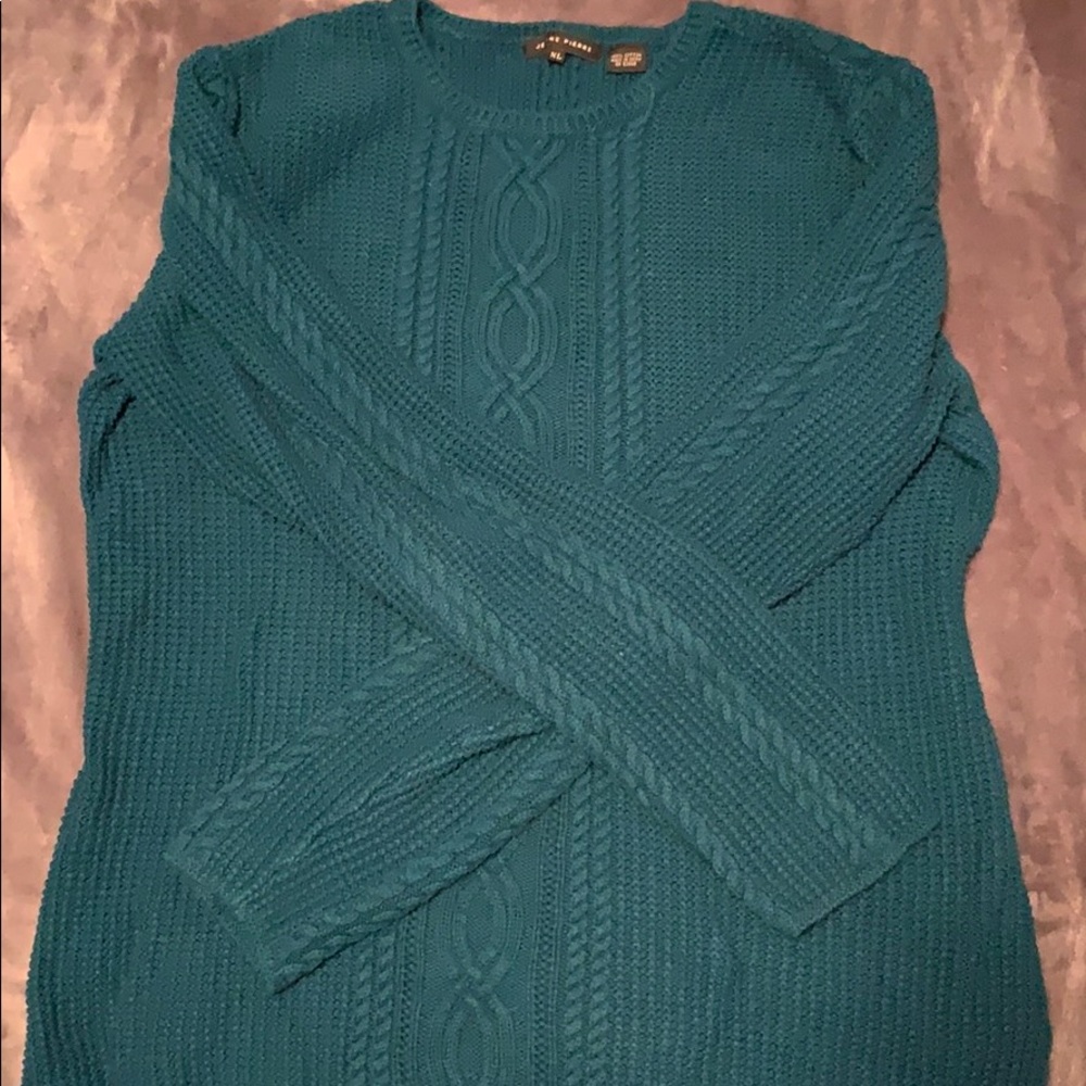 Turquoise Sweater